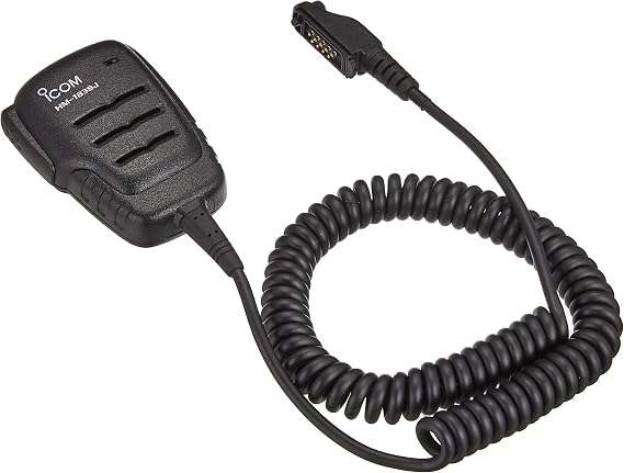 ICOM HM-183SJ Waterproof Speaker Microphone, 9-Pin Type