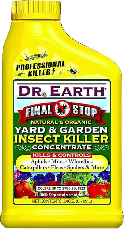 DR EARTH INC Dr. Earth 1022 Garden Insect Killer, 24-Ounce Insecticide, 24 oz