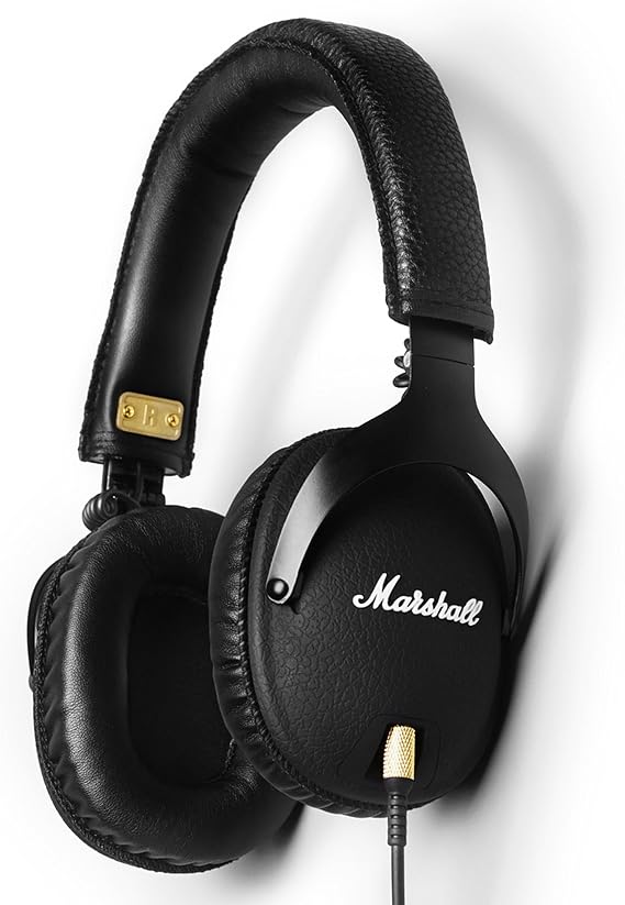 Marshall Headphones M-ACCS-00152 Monitor Headphones, Black