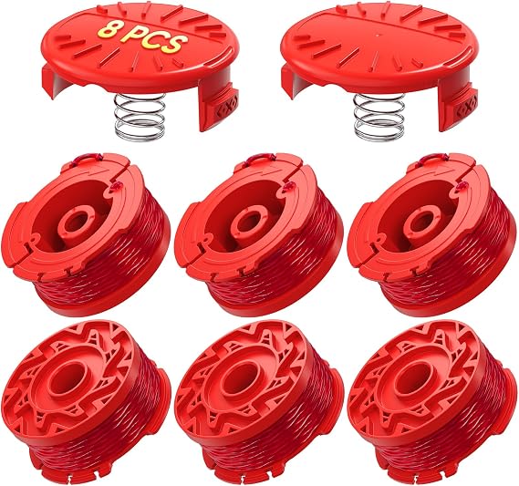 Eventronic 8 Pack CMZST0803 CMZST080 Weed Eater String Compatible with Craftsman Weed Wacker, 0.080" 20Ft String Trimmer Line, Auto Feed Weed String Line Fit for Craftsman CMCST910 Series