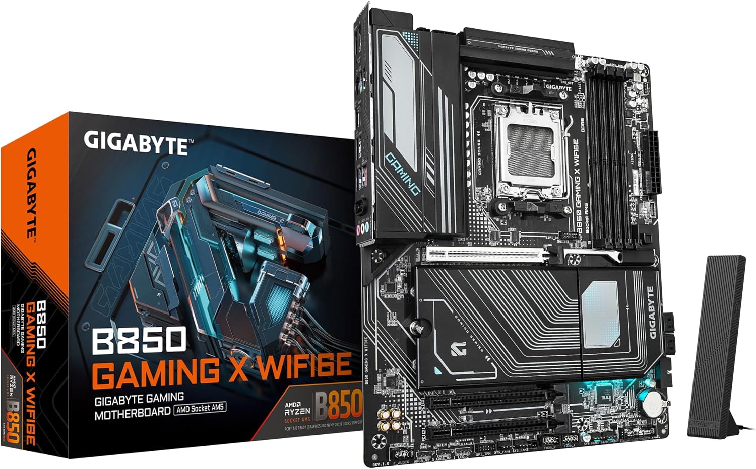 Gigabyte Motherboard Amd Am5 Atx B850 Gaming X Wifi6e