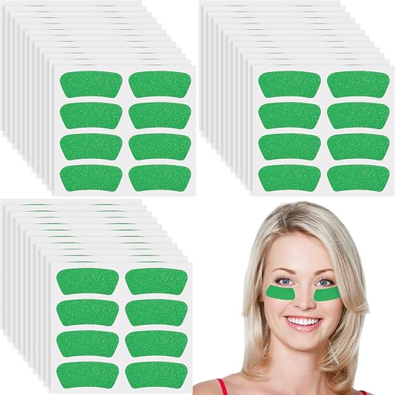 140 Pairs Premium Eye Black Stickers for Sports, Sweat-Proof Eye Black Baseball and Football Strips, Customizable Face Decals for Adults, Perfect Field Day Accessories and Baseball Goodie Bags Favors