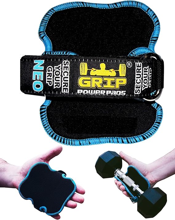Neoprene Lifting Grip Pads for Men & Women The Alternative to Gym Workout Weightlifting Gloves Fitness Exercise Gears