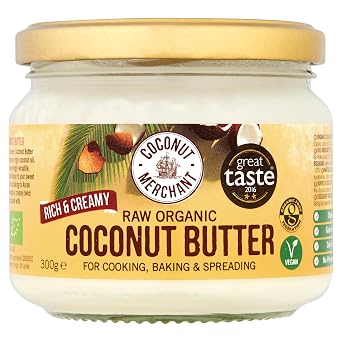 Coconut Merchant Organic Coconut Butter - Rich and Creamy 10.1 Ounce