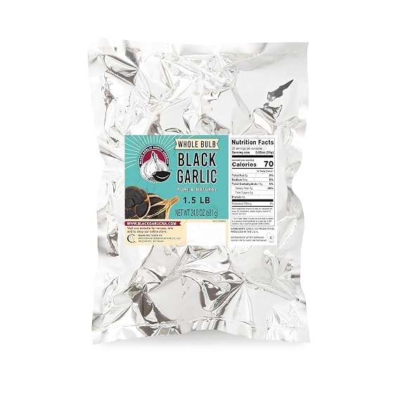 Whole Black Garlic - 1.5 pounds