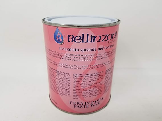Bellinzoni Polishing Paste Wax - For Marble & Granite (Clear)