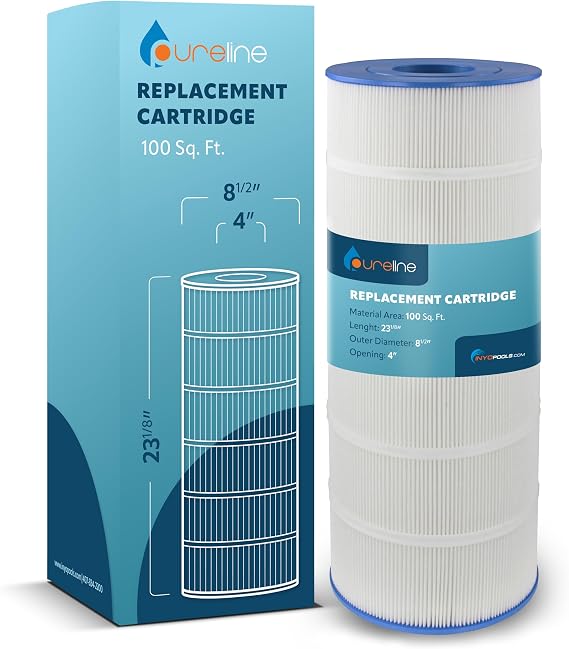 Pureline Pool Replacement Cartridge Filter, 100 Sq Ft, PL0144, Compatible with Hayward C-1100, C-8610, Hayward Star Clear II