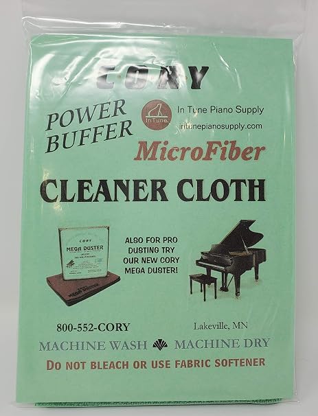 Microfiber Piano Cleaning Cloth - Distributed by A Fully Authorized Cory Products Dealer
