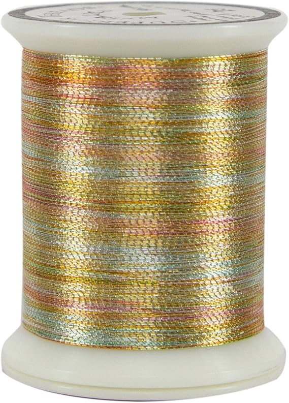 Superior Threads 10101-N25 Variegated Gold Metallic Thread, 500 yd