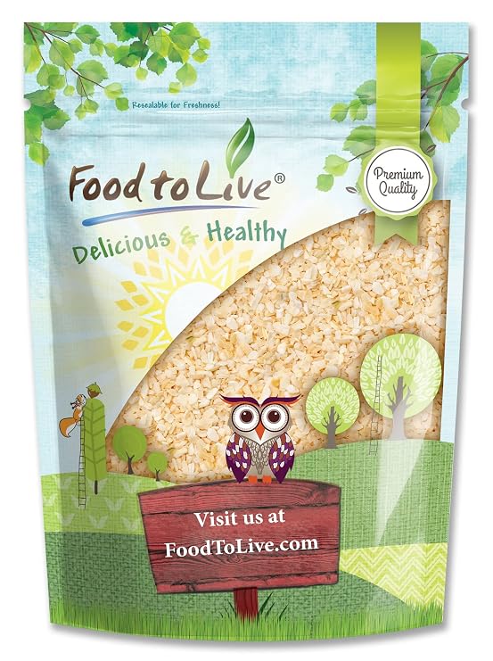 Food to Live Minced White Onion, 1.5 Pounds Dried Onion Flakes, Vegan, Bulk Spice. Great Alternative for Fresh Onions. Rich in Vitamin C. Perfect as Seasoning, Dressing, Natural Flavor Enhancer