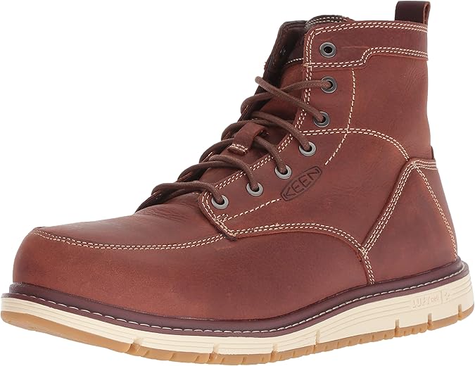KEEN Utility Men's San Jose 6" Alloy Toe Wedge Work Boots