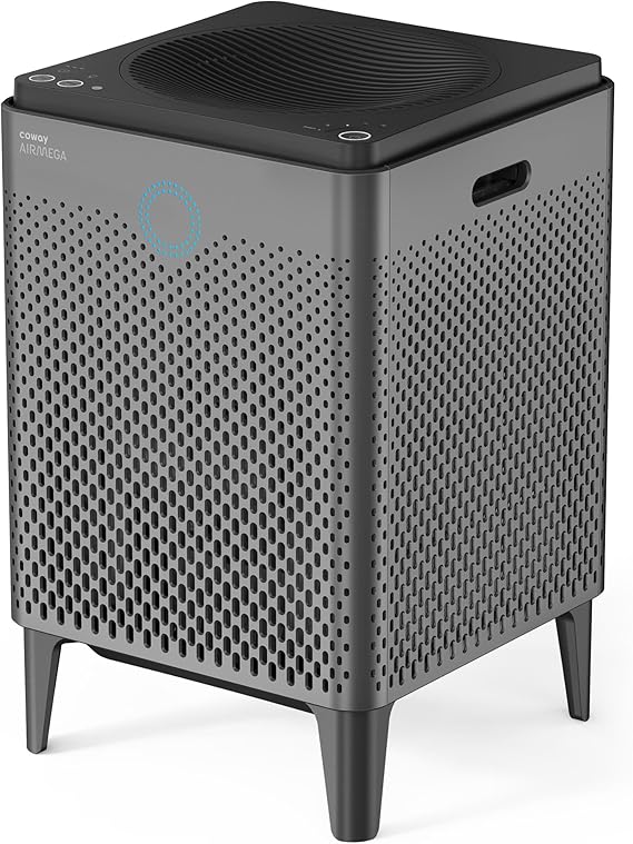 COWAY Air Purifier for Home Large Room Up to 3,120ft2, Washable Pre-Filter and HEPA Filter for Smoke, Allergies, Pet Dander, Odor, AQI, Auto & Sleep Mode, Timer, Airmega 400(G)