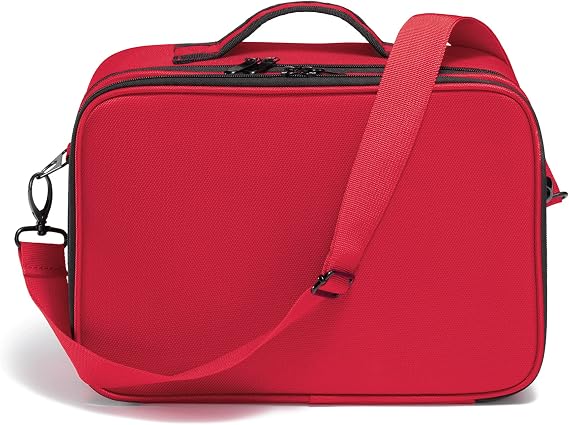 Prym Nahkoffer Deluxe S Sewing box, 34 x 24 x 11,5 cm, Red