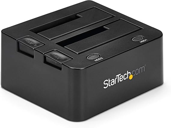 StarTech Dual-Bay USB 3.0 2.5/3.5in SATA HDD/SSD Dock, 5Gbps (SDOCK2U33)