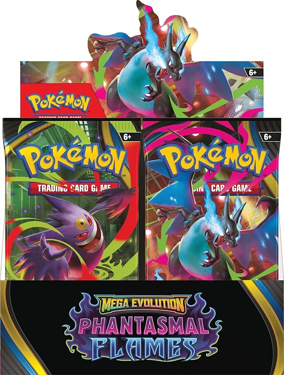 Pokemon TCG: Mega Evolutions Phantasmal Flames Booster Display Box