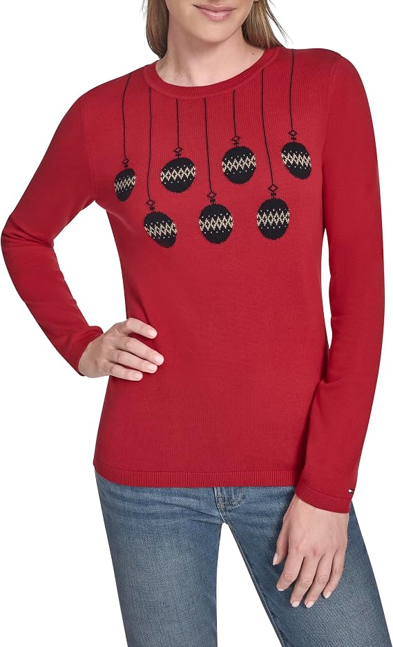 Tommy Hilfiger Women's Pullover Crewneck Everyday Sweater