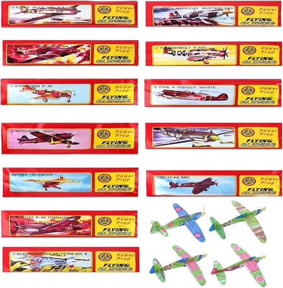 Pack of 12 polystyrene planes for children polystyrene planes for children polystyrene flyers