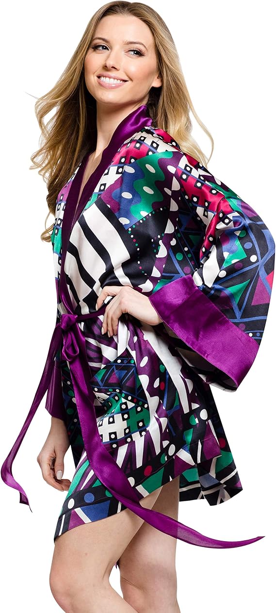 Royal Silk - Scintillating Silk Kimono Robes - 100% Silk