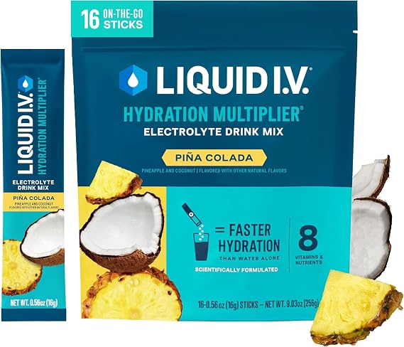 Liquid I.V. Hydration Electrolytes, Pina Colada, 16 Count