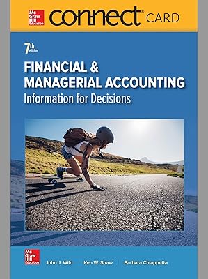 Connect Access Card for Financial and Managerial Accounting 7th Edition