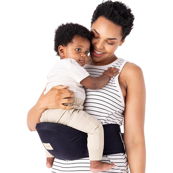 Regalo Baby Hip Seat Carrier, Ergonomic Baby Carrier for Infants & Toddlers, Adjustable Waist Belt with Storage Pockets, Lightweight Toddler Carrier for Travel, 636 Months