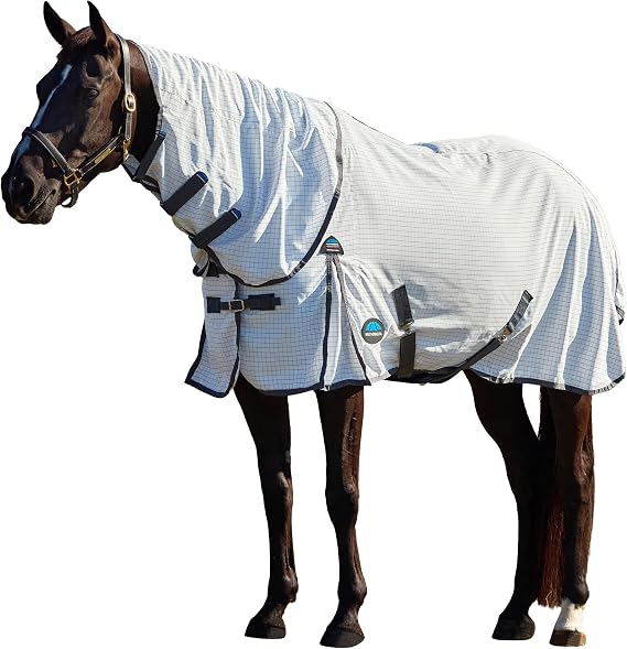 WeatherBeeta Hybrid Sheet Combo, White/Charcoal, 78"