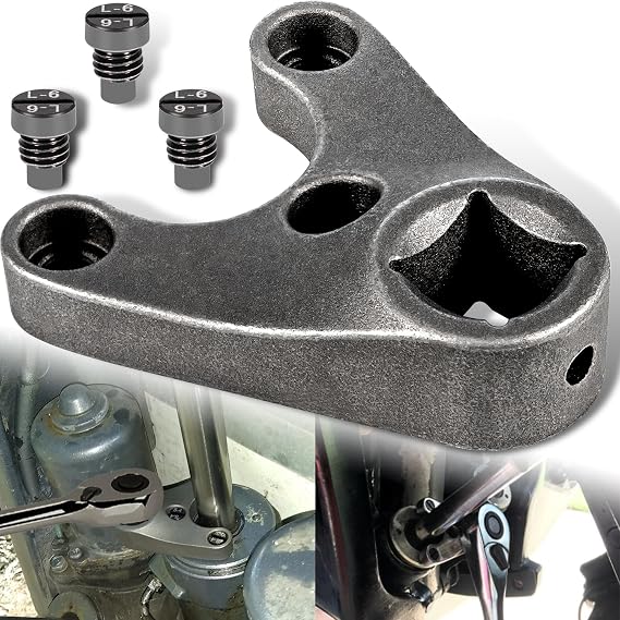 Camoo Trim/Tilt Pin Wrench MT0009-35mm x 6mm with L-6 pins - Tilt Cap Removal tool YB-06548 For all SHOWA Trim/Tilt Units For Yamaha, For Suzuki, For Johnson, For Honda, For Evinrude