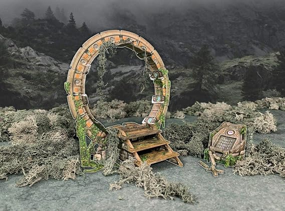 Battle Systems Fantasy Terrain Ancient Portal - 28-35mm DND D&D RPG Wargames Historical/Fantasy Card Scenery
