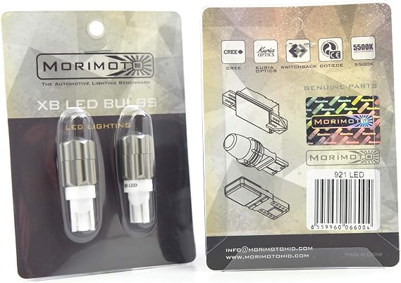 Morimoto LED Bulbs (Pair): 921/T15: XB (White)