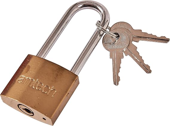 Amtech XXSEL45 Long Shackle Padlock, 38 mm