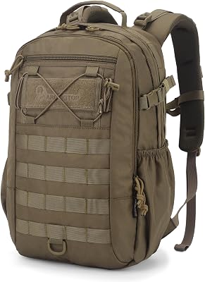 Mardingtop Small Military Tactical Backpack for Men 20L Molle Rucksack EDC Daypack for Hiking,Travel,Camping, Hunting