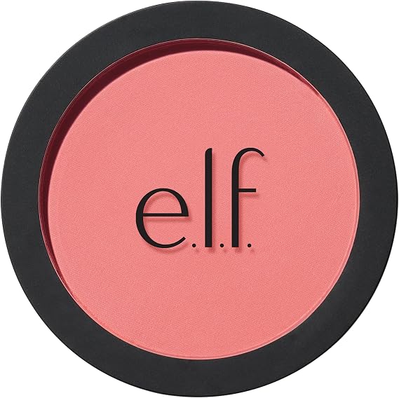 e.l.f. Primer-Infused Blush, Long-Lasting & Budge-Free Makeup, Lightweight Feel & Medium Coverage, Vegan & Cruelty-Free, Always Crushing | Long-Lasting, Lightweight & Buildable Powder Blush, Delivers A Matte Finish, Vegan & Cruelty-Free