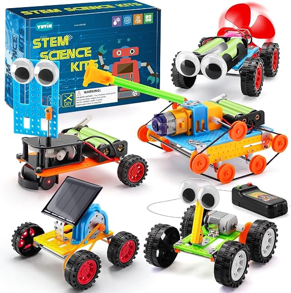 Robot STEM Kits for Kids Age 6-8 8-10, STEM Toys for Boys Crafts Ages 8-13