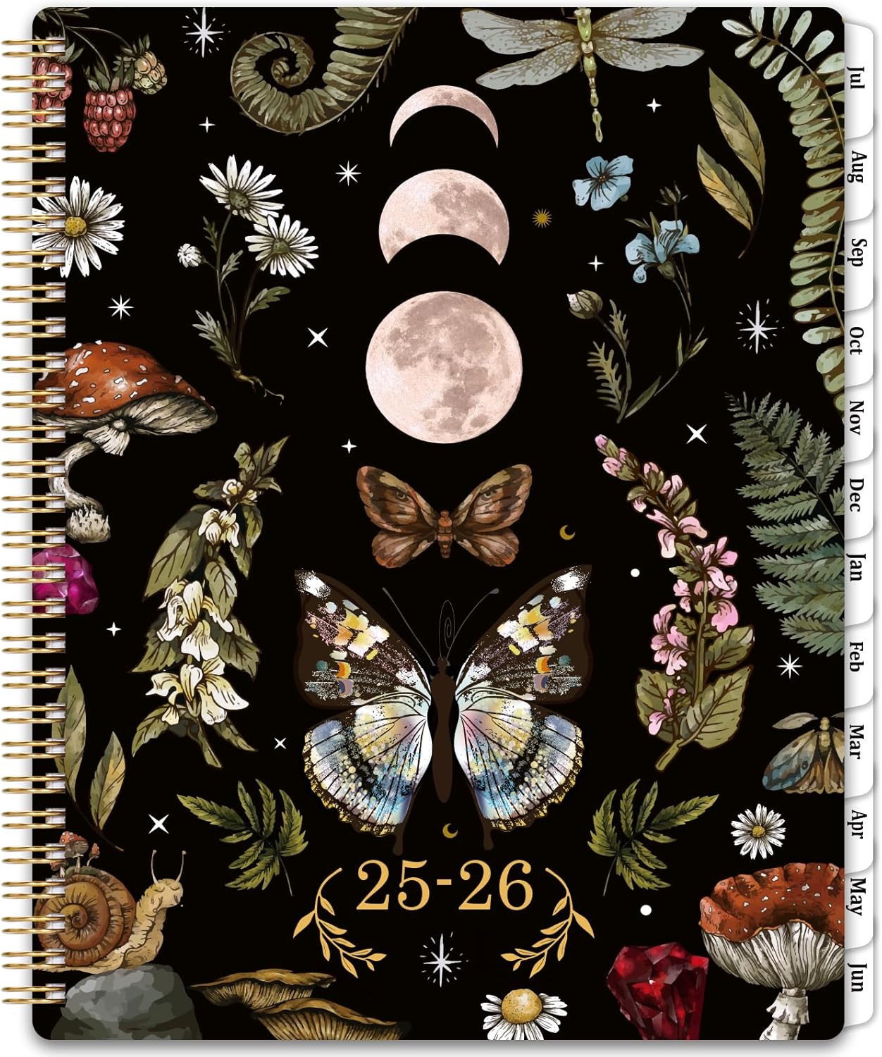 2025-2026 Planner - Academic Planner from July 2025 - June 2026, 8 x 10 2025-2026 Academic PlannerWeekly & Monthly with Monthly Tabs, Perfect Organizer