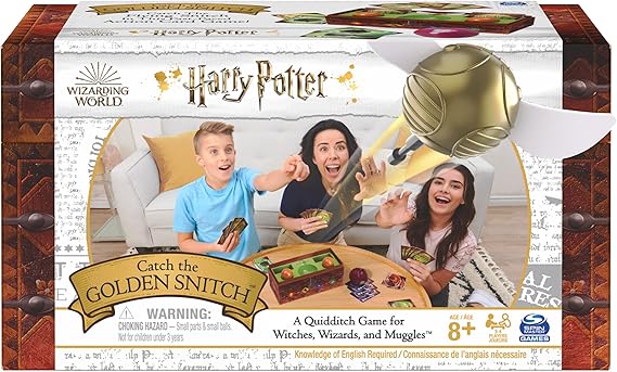 Spin Master Games Harry Potter Catch The Golden Snitch Family Game Night