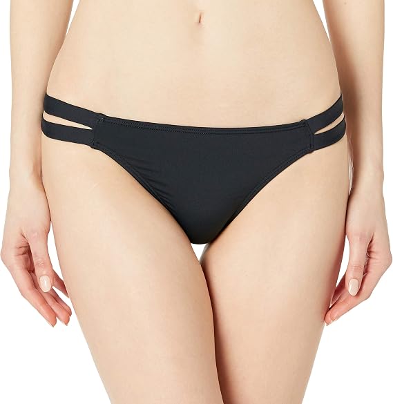 Roxy Women's Solid Beach Classics Regular Bikini Bottom