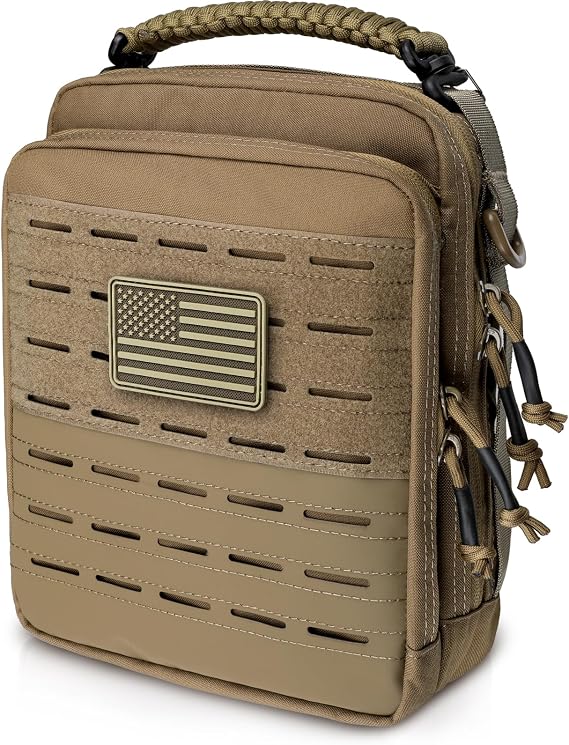 WYNEX Tactical Molle Admin Pouch, Molle Pouches of Double Layer Design