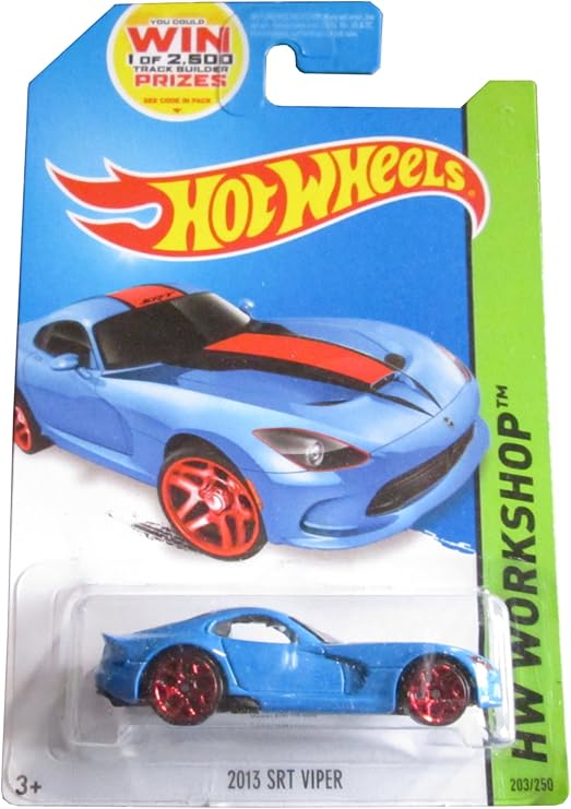 Hot Wheels 2014 HW Workshop 2013 SRT Viper 203/250, Blue