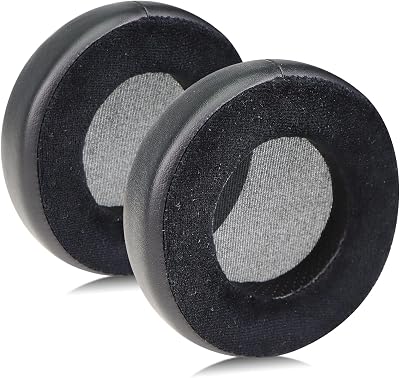 MOLGRIA SUNDARA Velour Fabric HE300400 Ear Pads Cushion Replacement Earpads for HiFiMan HE300 HE400 400SE 500SE 560SE Wired and Wireless Headphones