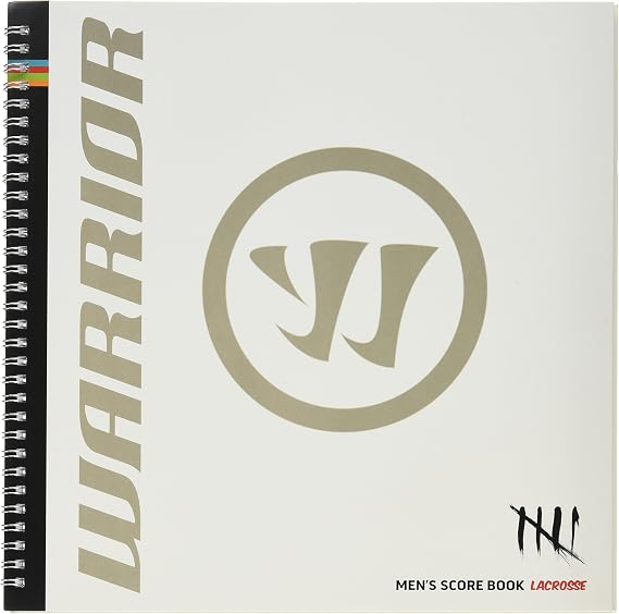Warrior Men's Lacrosse Score Book