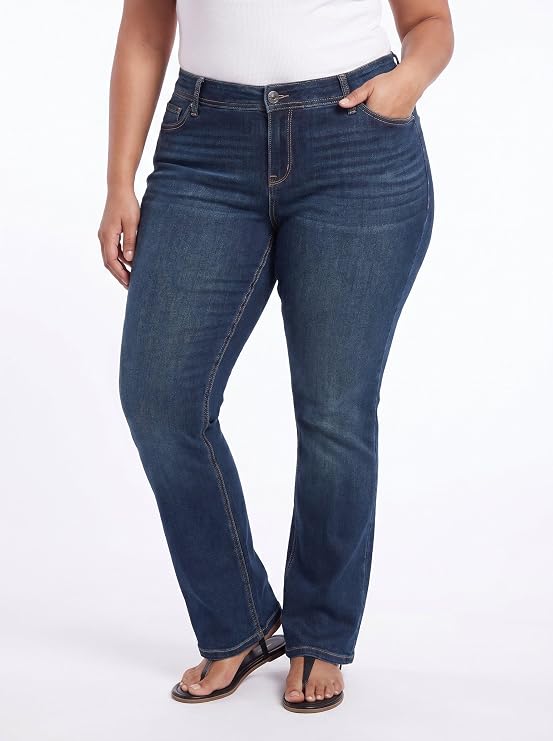 Torrid Women's Plus Size Luxe Slim Boot Jean