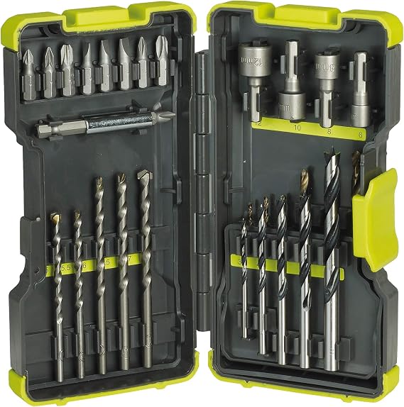 RYOBI RAK30MIX Mixed Drilling and Driving Bit Set, 30 Piece