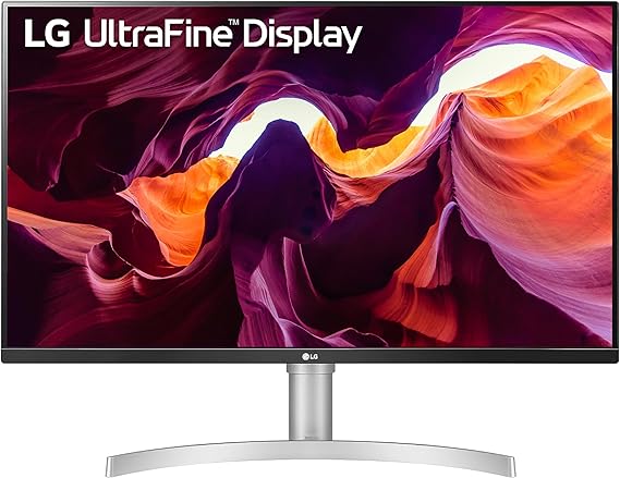 LG 27UL550-W 27-inch 4K UHD (3840 x 2160) Ultrafine Computer Monitor, IPS, AMD FreeSync, Tilt/Height/Pivot Adjustable Stand, HDR10, HDMI, DisplayPort, Black Stabilizer, White