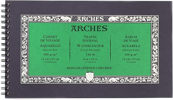 Arches Aquarelle Travel Pad