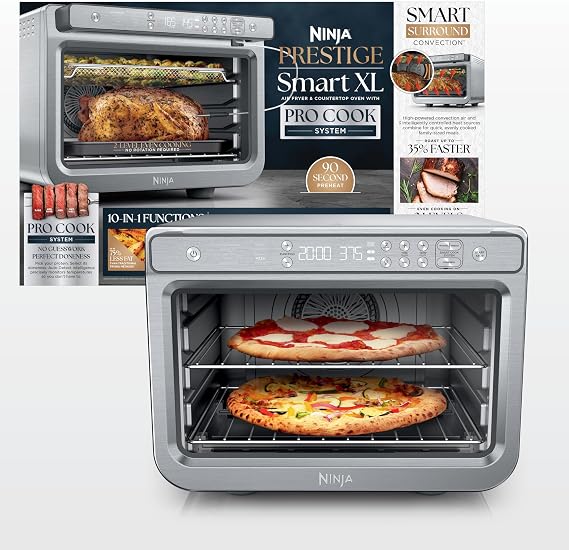 Ninja Prestige Smart XL Pro Cook System, 10-in-1, Stainless Steel, DT551