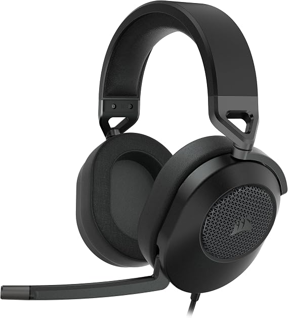 Corsair HS65 Surround Wired 3.5mm PC PS5 Xbox Switch Gaming Headset Black