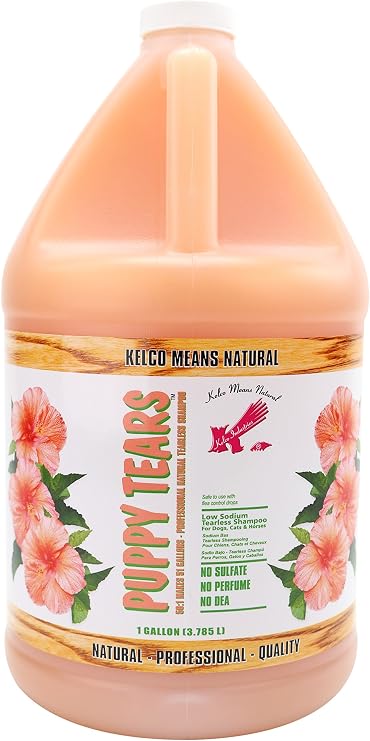 Kelco 50:1 Puppy Tears Shampoo Gallon, Multicolor