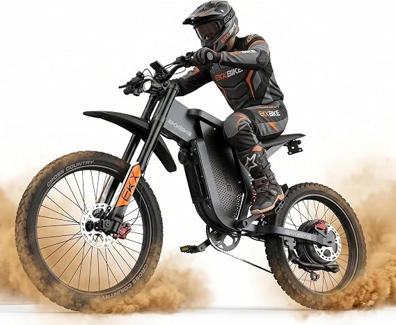 X21Max Electric Dirt Bike for Adults, 8000W Peak 60MPH Electric Motorcycle