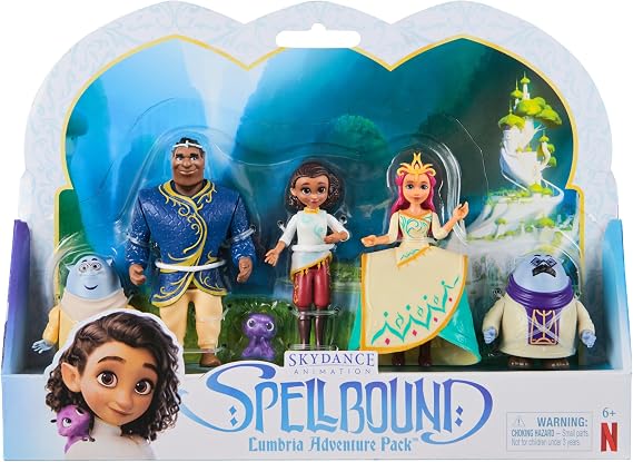 Spellbound Lumbria Adventure 6-Pack Collectible Figures, Ages 6+