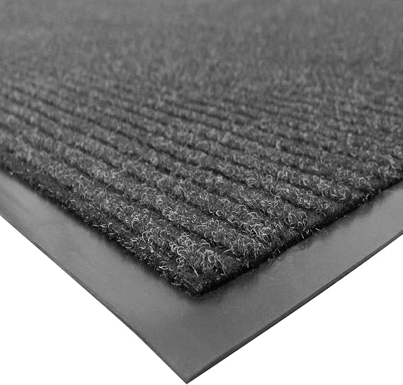 UNIMAT Traffic Guard Door Mat, 3 x 5 (36 x 60), Heavy Duty Waterproof Doormat, Stain and Fade Resistant Welcome Mats, Durable Rubber Backing, Low Profile Entryway Rug, Shoe and Boot Scraper.